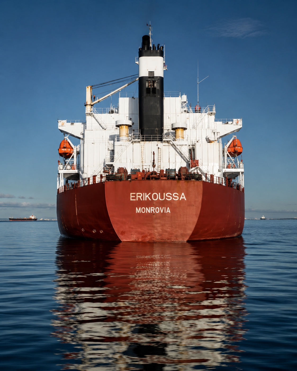 MV Erikoussa viewed from astern